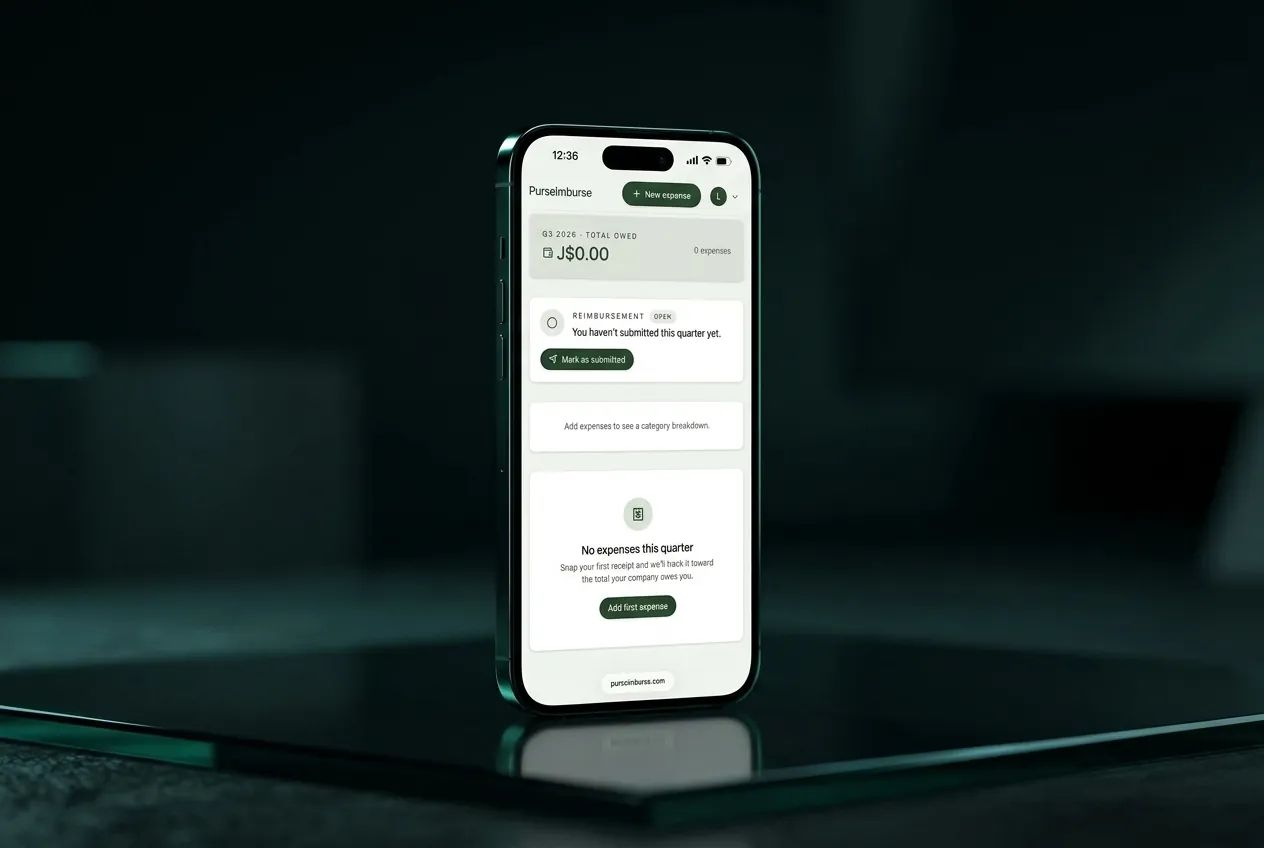 PurseImburse, AI Expense Tracker: screenshot 1